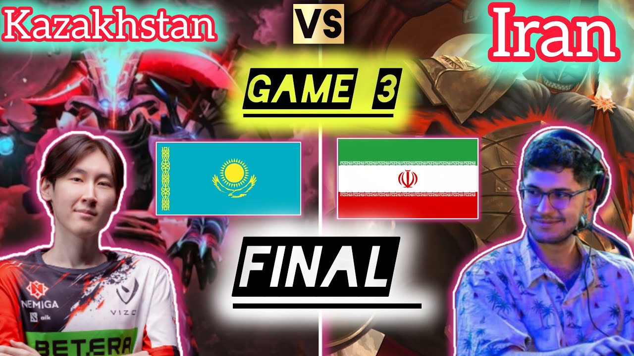 بازی آخر و حساس فینال روسیه☠️تیم ملی ایران مقابل قزاقستان 🔥مچ سوم