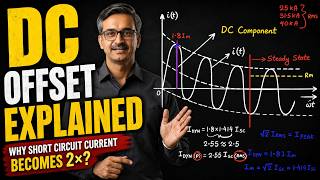 DC Offset Explained from Basics | Why Making Current = 2.55 × Breaking Current