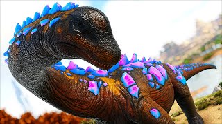 Encontrei o Mais PODEROSO Boss Titanossauro e Ele Virou Meu AMIGO (Super Mods) Ark PVP Dinossauros