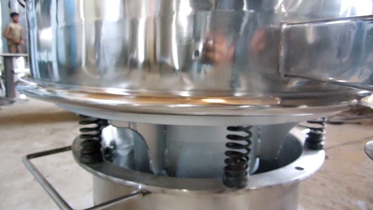 Vibro Sifter GMP Model Single Deck with Ball Tray 30" Inch YouTube