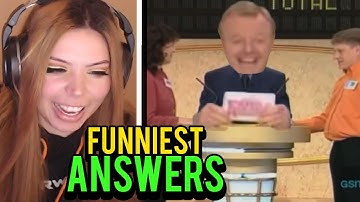 AdeptTheBest Reacts to FUNNIEST Game Show Answers Of All Time with Chat