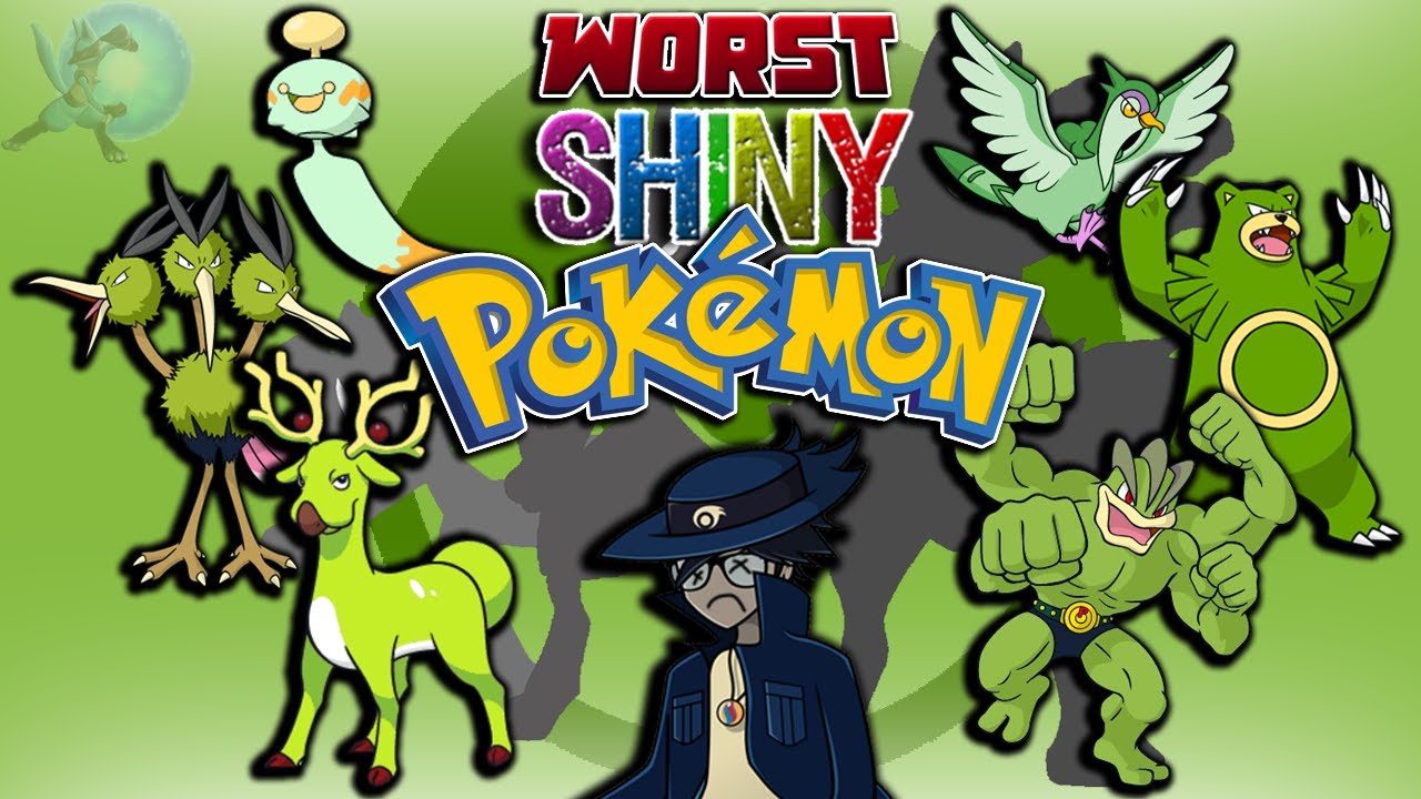 Top 10 Worst Shiny Pokemon Youtube