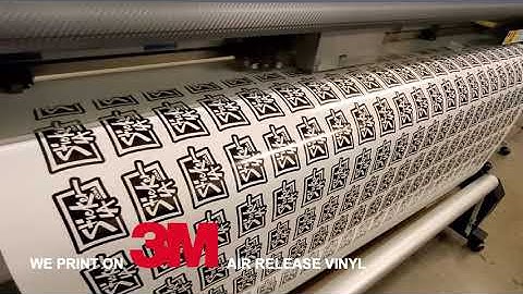 How We Print, Laminate and Cut Our Stickers