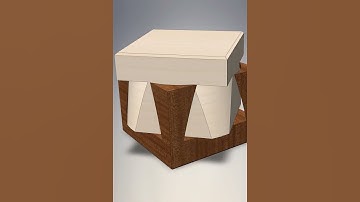 dovetail spinning #cad #solidworks #puzzle #animation