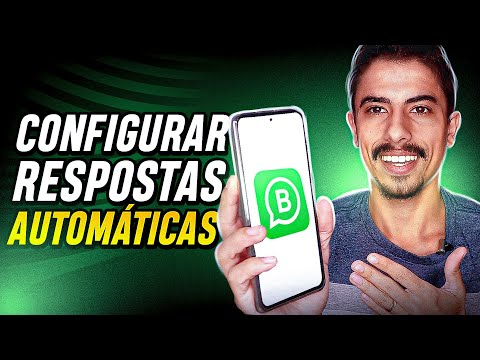 Como CONFIGURAR RESPOSTAS AUTOMÁTICAS no WHATSAPP BUSINESS!