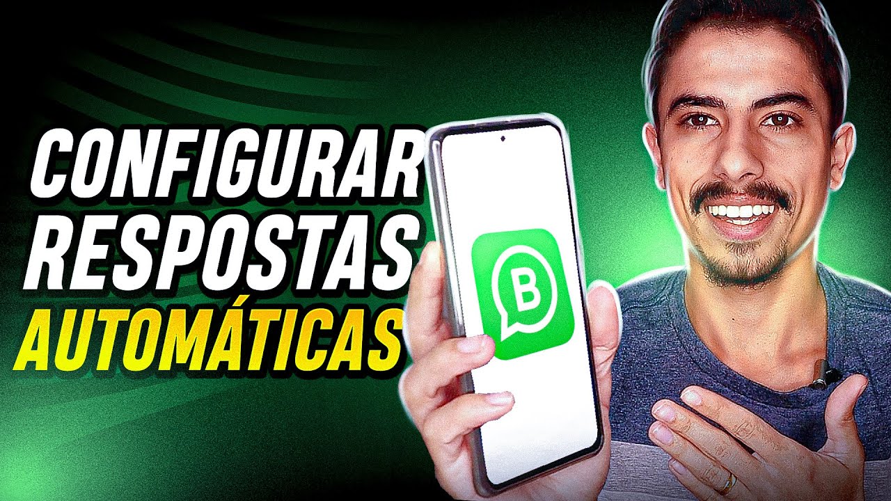 Como CONFIGURAR RESPOSTAS AUTOMÁTICAS no WHATSAPP BUSINESS!