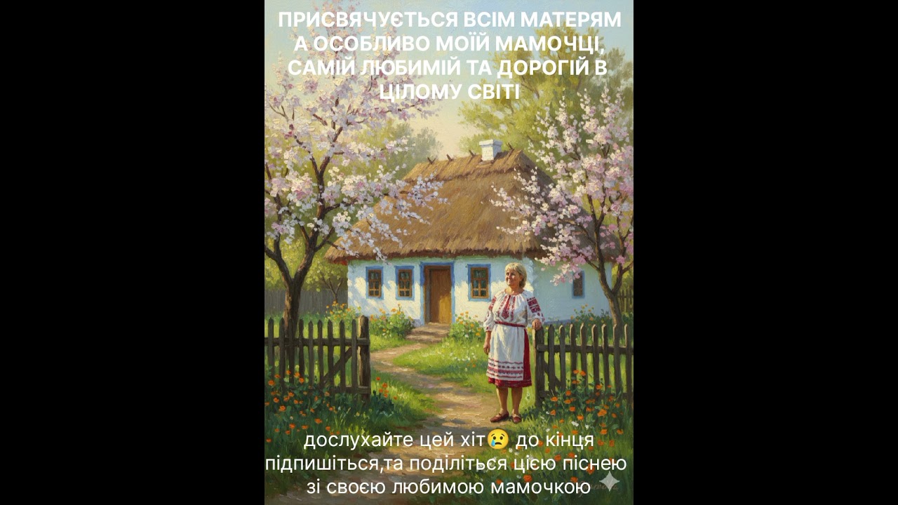 Мамо, дякую за все 