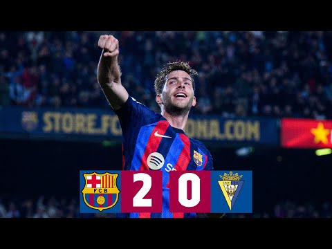 BARÇA 2-0 CÁDIZ | LALIGA 2022/23 MD22