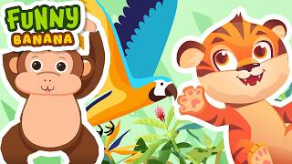 Walking In The Jungle - Kids Songs - Funny Banana