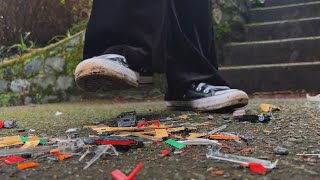 Converse Girl Toy Car Crush