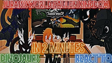 Dinosaurs React To Jurassic World Fallen Kingdom in 2 Minutes by @slick4785