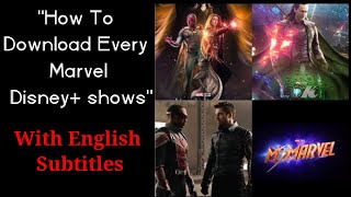 How To Download Every Marvel Disney+ Show [ with English subtitles ] screenshot 1