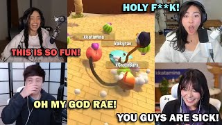 Sykkuno & Valkyrae DESTROYS Miyoung & Janet in to the Most Hilarious Game | Fling to the Finish