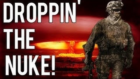 MW2- 3rd Person Team Tactical Nuke!! With Reaction/ Funny