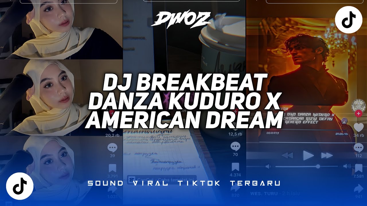 DJ BREAKBEAT DANZA KUDURO X AMERICAN DREAM | | VIRAL TIKTOK DJ TERBARU 2025