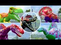 LEGO Jurassic World - All Custom Dinosaurs (4K HD)