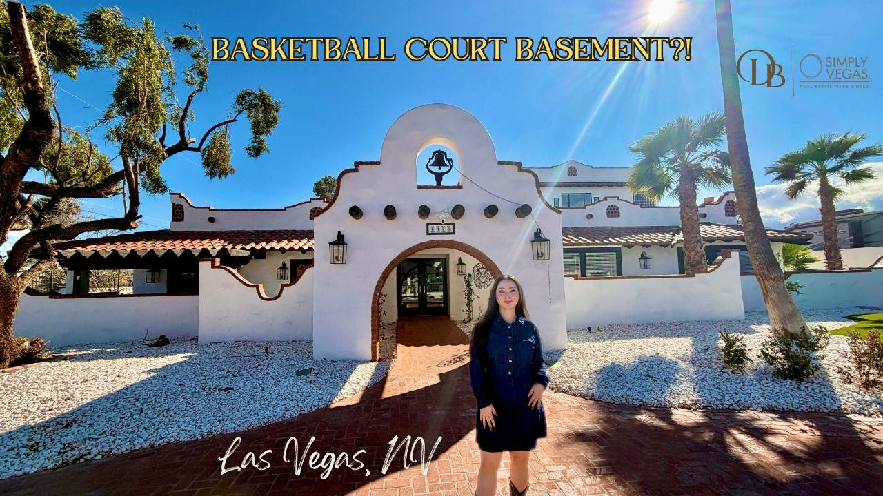 $2.29M Hacienda style estate | As Seen on HGTV + Basketball Court Basement