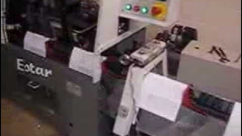 Best Graphics Group #1186 Osako Estar Six Pocket Saddle Stitcher