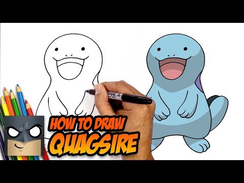 How to Draw Pokemon  Quagsire  StepbyStep Tutorial