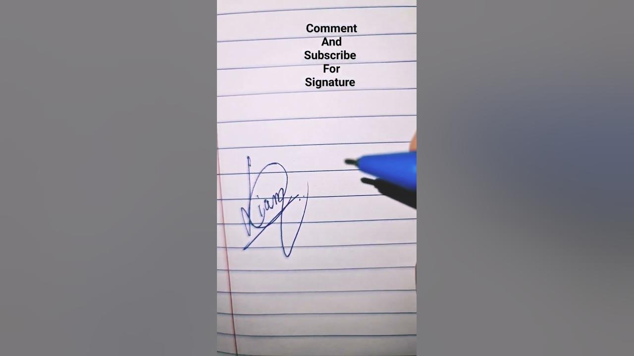 Liam signature art signature youtube