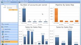 General Navigation of Claritysoft CRM screenshot 4