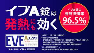 イブA錠「発熱にもイブ」篇【エスエス製薬】