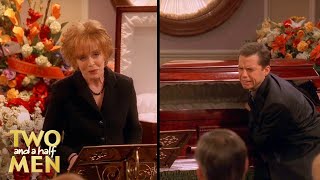 Evelyn Eulogizes Her ExHusband | Two and a Half Men