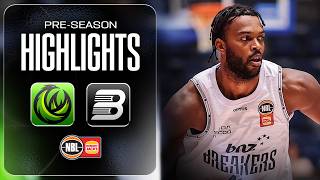 South East Melbourne Phoenix vs. New Zealand Breakers - Game Highlights - Pre-season, NBL27 screenshot 1