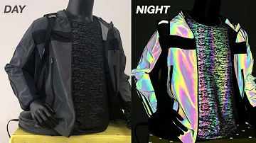 The trend of nighttime collocation - Chinastars Iridescent reflective fabric for jacket DAY&NIGHT
