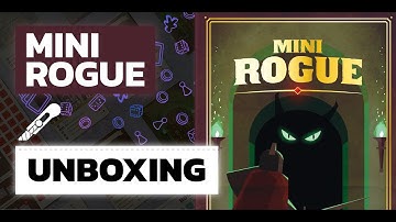 Mini Rogue  I #unboxing I #boardgames