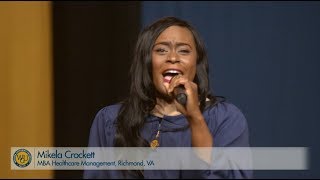 WGU 2018 Las Vegas Master's Commencement - National Anthem Sang by Mikela Crockett