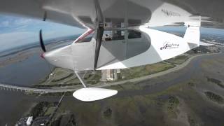 Play video: Azalea Aviation's Tailwind in Flight to St  Simon's Island