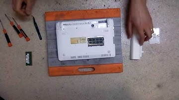 How to replace / change the RAM memory module in Asus EEE PC 1015PD