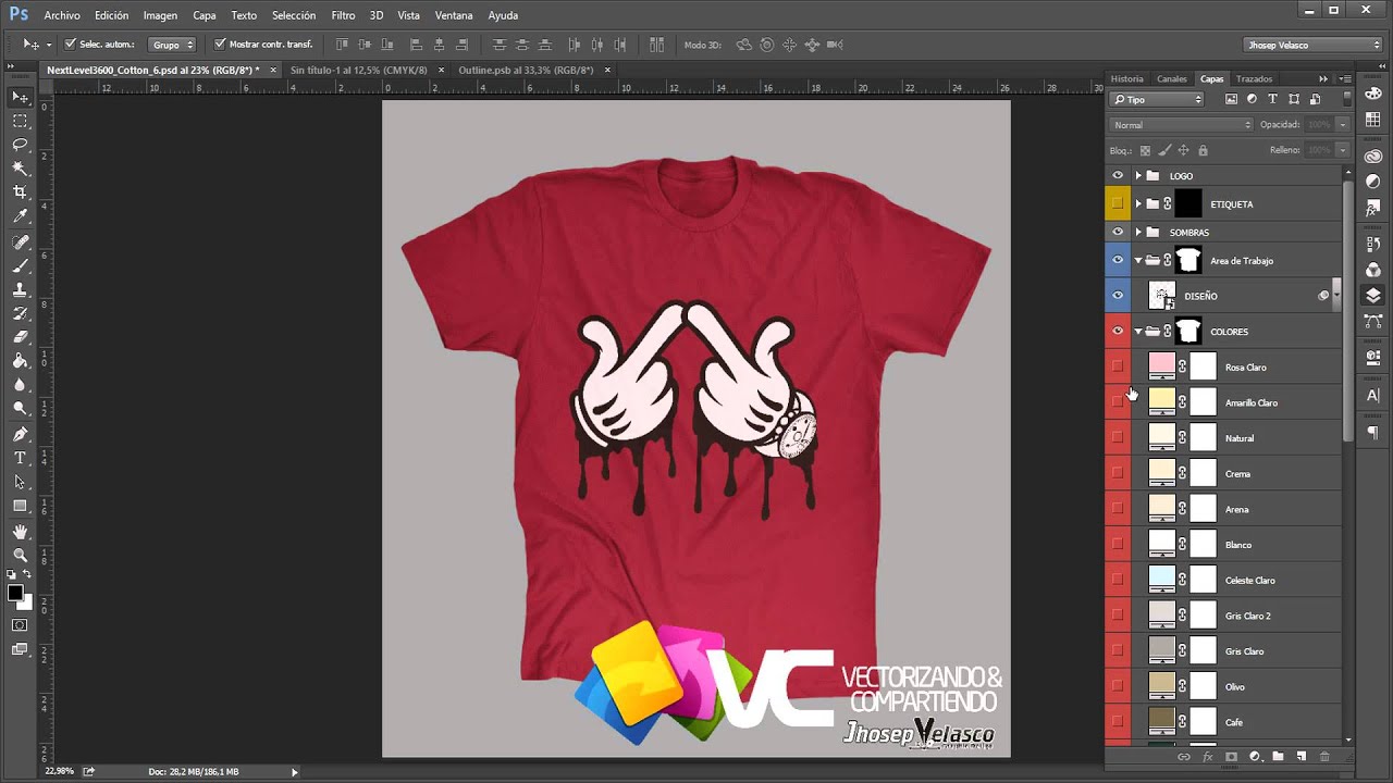 Download Mock-Ups Playera PSD - YouTube PSD Mockup Templates