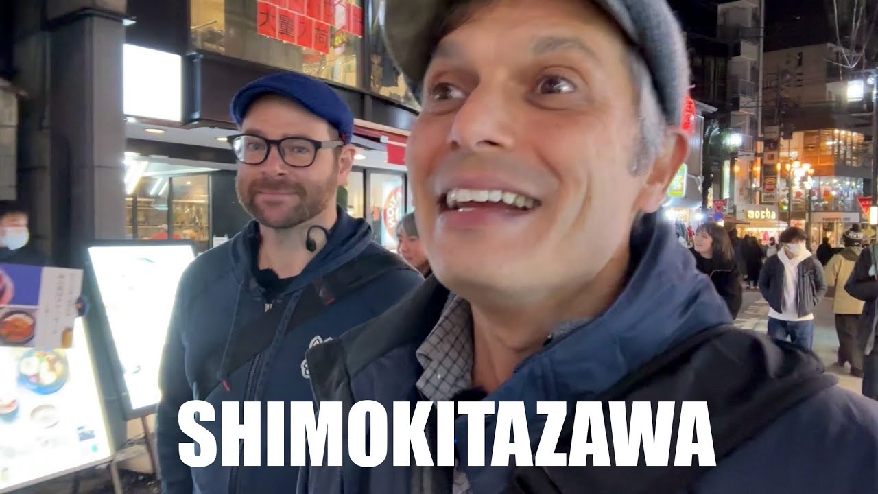 Shimokitazawa Night Street View Adventure, Tokyo's HipsterJazz