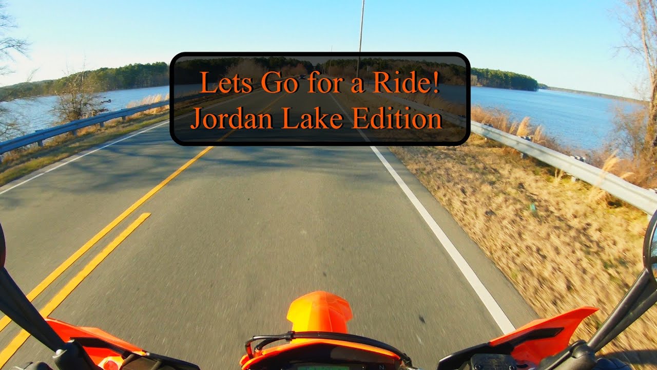 Riding With Turtle Jordan Lake NC Dual Sport Ride YouTube