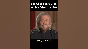 The Bee Gees Barry Gibb on his falsetto voice