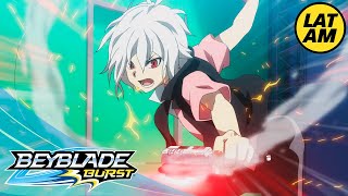 BEYBLADE BURST | Ep.9 ¡Wyvron en camino! | Ep.10 ¡Supéralo! ¡Confía en Valtryek!