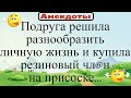 Как подруга купила резиновый член на присоске... Подборка жизненных анекдотов Лучшие анекдоты 2021