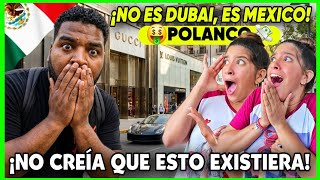 "¡En Mexico SÍ hay dinero🇲🇽😱!" Extranjeros visitan Polanco y no creen lo que ven🤯 ¡ESTO SÍ ES LUJO!
