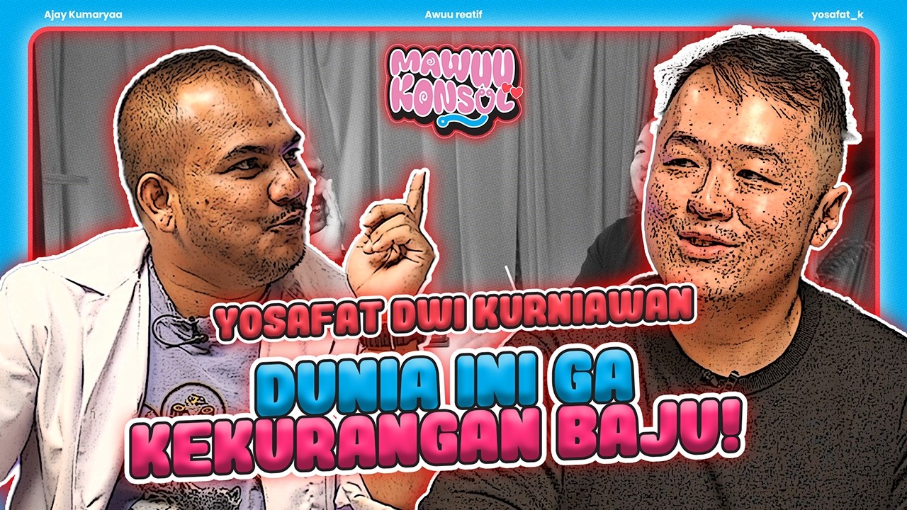 Kalo Ga Punya Message, Ga Usah Jadi Desainer! | Mawuu Konsul w/ Yosafat Dwi Kurniawan