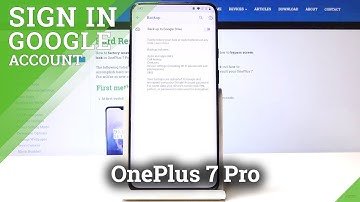 How to Enable Google Backup in OnePlus 7 Pro - Create Backup Account