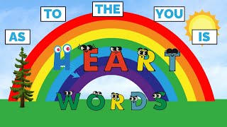 Heart Words Song The, As, Is, You, To Teaching Sight Words Science Of Reading