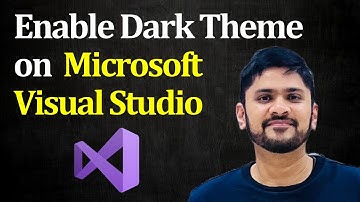How to Enable Dark Theme on Microsoft Visual Studio | Amit Thinks