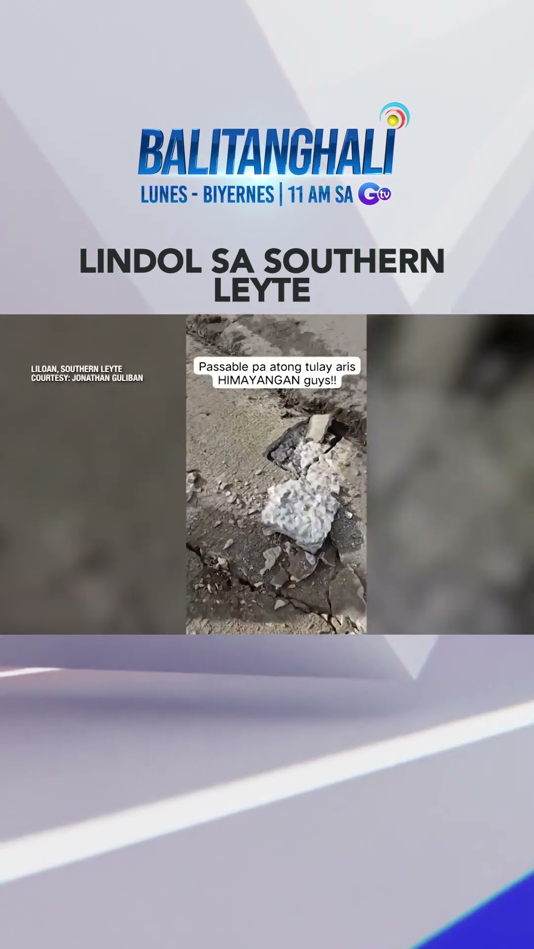 Magnitude na 5.8 na lindol, yumanig sa Southern Leyte! #shorts l Balitanghali