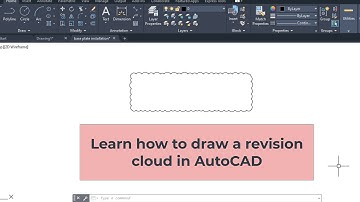Learn how to draw a Revision cloud in AutoCAD