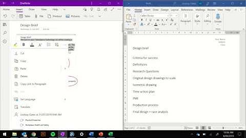 7TechMan How to copy from OneNote to MS Word