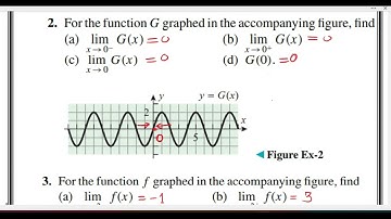 Calculus 1 Ex # 1.1 Q # 2 Limits and Continuity