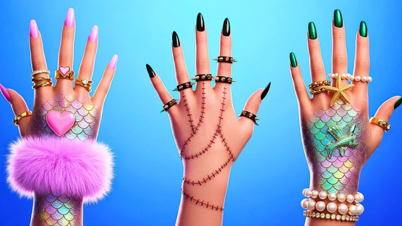 🧜‍♀️ Миссия русалки: Хелло Китти и Куроми хотят сиять под водой! 🌈✨