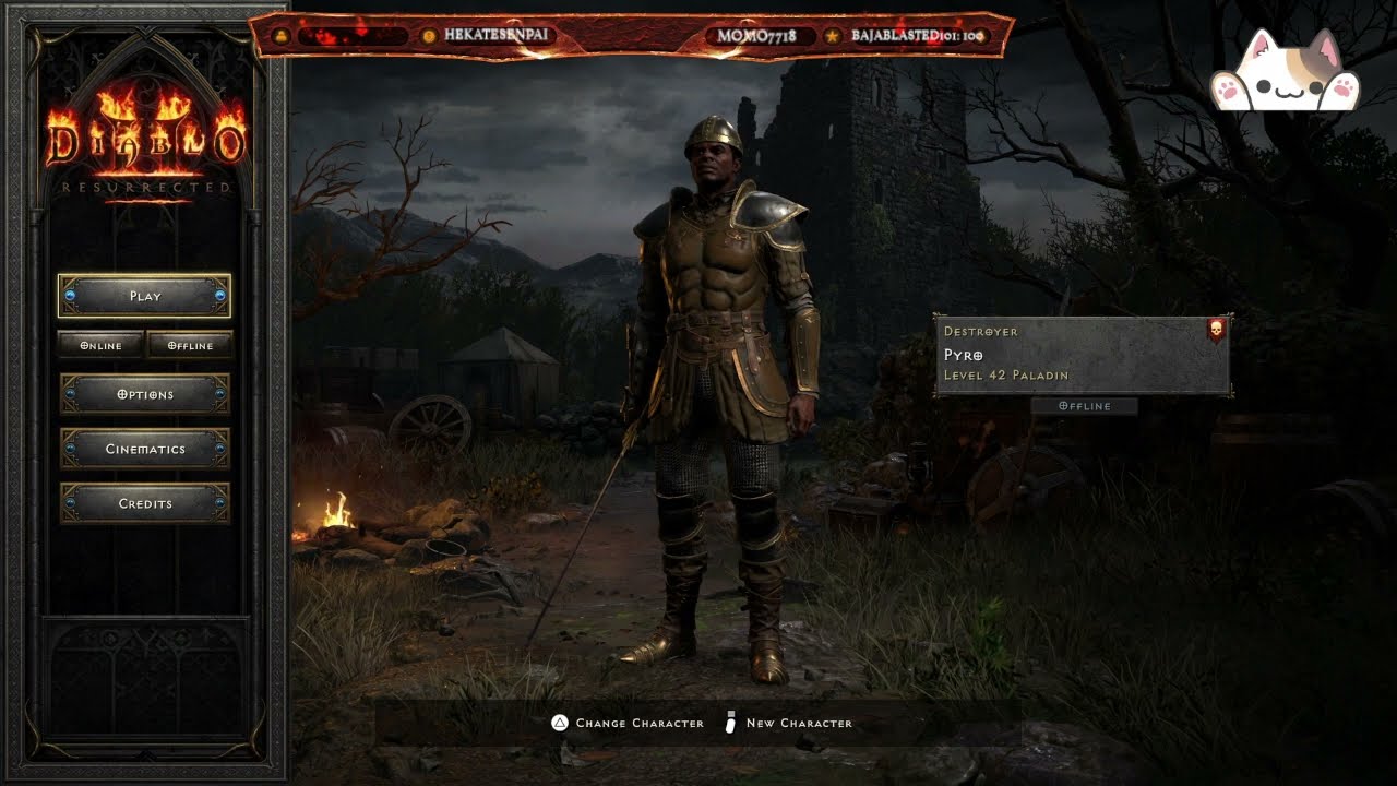 Offline Hardcore Players 8 Holy Fire Paladin Pt. 3